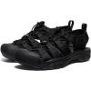 KEEN Men’s Newport H2 Closed Toe Water Sandal(Black/Black/Black)