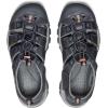 KEEN Men’s Newport H2 Closed Toe Water Sandal(India Ink/Rust)