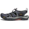 KEEN Men’s Newport H2 Closed Toe Water Sandal(India Ink/Rust)