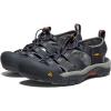 KEEN Men’s Newport H2 Closed Toe Water Sandal(India Ink/Rust)
