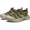 KEEN Men’s Newport H2 Closed Toe Water Sandal(Martini Olive/Dark Olive)