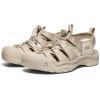 KEEN Men’s Newport H2 Closed Toe Water Sandal(Monochrome/Plaza Taupe)