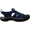 KEEN Men’s Newport H2 Closed Toe Water Sandal(Naval Academy/Steel Grey)