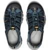 KEEN Men’s Newport H2 Closed Toe Water Sandal(Navy/Medium Grey)