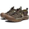KEEN Men’s Newport H2 Closed Toe Water Sandal(Olive Drab/Canteen)