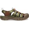 KEEN Men’s Newport H2 Closed Toe Water Sandal(Smokey Bear/Military Olive)