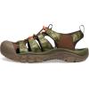 KEEN Men’s Newport H2 Closed Toe Water Sandal(Smokey Bear/Military Olive)