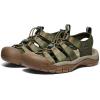 KEEN Men’s Newport H2 Closed Toe Water Sandal(Winter Moss/Chevron)