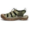 KEEN Men’s Newport H2 Closed Toe Water Sandal(Winter Moss/Chevron)