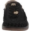 KEEN Men’s Uneek Classic Two Cord Sandals(Black/Plaza Taupe)