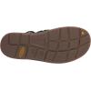 KEEN Men’s Uneek Classic Two Cord Sandals(Black/Plaza Taupe)
