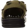 KEEN Men’s Uneek Classic Two Cord Sandals(Dark Olive/Black)