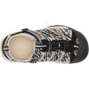 KEEN Unisex-Child Newport H2 Closed Toe Water Sandals(Atms Zebra Star)