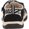 KEEN Unisex-Child Newport H2 Closed Toe Water Sandals(Atms Zebra Star)