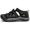 KEEN Unisex-Child Newport H2 Closed Toe Water Sandals(Black/Keen Yellow)