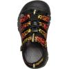 KEEN Unisex-Child Newport H2 Closed Toe Water Sandals(Cheetah Rainbow)
