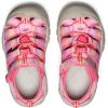KEEN Unisex-Child Newport H2 Closed Toe Water Sandals(Hot Pink/Orchid Petal)