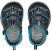 KEEN Unisex-Child Newport H2 Closed Toe Water Sandals(Magnet/Brilliant Blue)