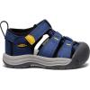 KEEN Unisex-Child Newport H2 Closed Toe Water Sandals(Naval Academy/Keen Yellow)