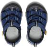 KEEN Unisex-Child Newport H2 Closed Toe Water Sandals(Naval Academy/Keen Yellow)