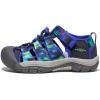 KEEN Unisex-Child Newport H2 Closed Toe Water Sandals(Northern Lights/Sky Captain)