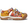 KEEN Unisex-Child Newport H2 Closed Toe Water Sandals(Orange Peel/Yellow)