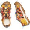 KEEN Unisex-Child Newport H2 Closed Toe Water Sandals(Orange Peel/Yellow)