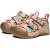 KEEN Unisex-Child Newport H2 Closed Toe Water Sandals(Safari/Birch)