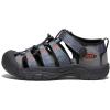 KEEN Unisex-Child Newport H2 Closed Toe Water Sandals(Steel Grey/Black)