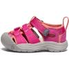 KEEN Unisex-Child Newport H2 Closed Toe Water Sandals(Very Berry/Fusion Coral)