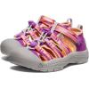 KEEN Unisex-Child Newport H2 Closed Toe Water Sandals(Willowherb/Tangerine)
