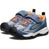 KEEN Unisex-Child Wanduro Speed Breathable Comfortable Lightweight Easy on(Vintage Indigo/Tangerine)