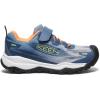 KEEN Unisex-Child Wanduro Speed Breathable Comfortable Lightweight Easy on(Vintage Indigo/Tangerine)