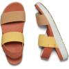 KEEN Women’s, Elle Backstrap Sandal(Fossil Orange/Silver Birch)