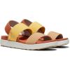 KEEN Women’s, Elle Backstrap Sandal(Fossil Orange/Silver Birch)