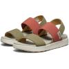 KEEN Women’s, Elle Backstrap Sandal(Martini Olive/Baked Clay)