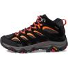 Merrell Men’s Moab 3 Mid Waterproof Hiking Boot(Black/Multi)