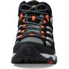 Merrell Men’s Moab 3 Mid Waterproof Hiking Boot(Black/Tangerine)