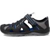 Merrell Unisex-Child Hydro 2 Sandal(Black/Grey/Royal)
