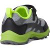 Merrell Unisex-Child Moab Speed 2 Low Alternative Closure Jr Waterproof(Grey/Black/Citron)