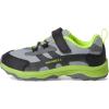 Merrell Unisex-Child Moab Speed 2 Low Alternative Closure Jr Waterproof(Grey/Black/Citron)