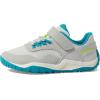 Merrell Unisex-Child Trail Glove 7 a/C (Toddler/Little Big Kid) Hiking Shoe(Grey/Blue/Lime)