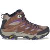 Merrell Women’s Moab 3 Mid Waterproof Hiking Boots(Braken/Purple)