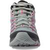 Merrell Women’s Moab 3 Mid Waterproof Hiking Boots(Monument/Fuchsia)