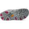 Merrell Women’s Moab 3 Mid Waterproof Hiking Boots(Monument/Fuchsia)