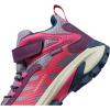Merrell unisex-child Moab Speed 2 Mid Alternative Closure Waterproof(Berry/Navy)