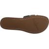 Saltwater by Hoy Women’s Classic Slide Flat Sandal(Black)