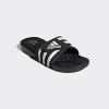 adidas Unisex Adult Adissage Slides Sandal(Black/White/Black)