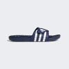 adidas Unisex Adult Adissage Slides Sandal(Dark Blue/White/Dark Blue)