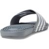 adidas Unisex Adult Adissage Slides Sandal(Grey/White/Grey)